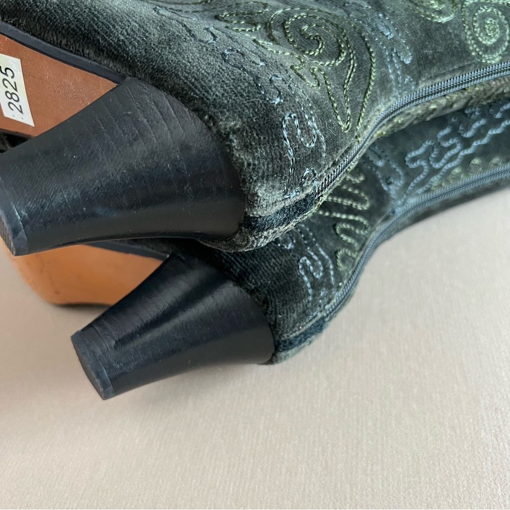 Artemis Design Co. Embroidered Heeled Boots - Picture 12 of 15